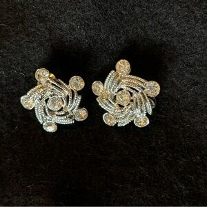 Vintage Rhinestone Earrings